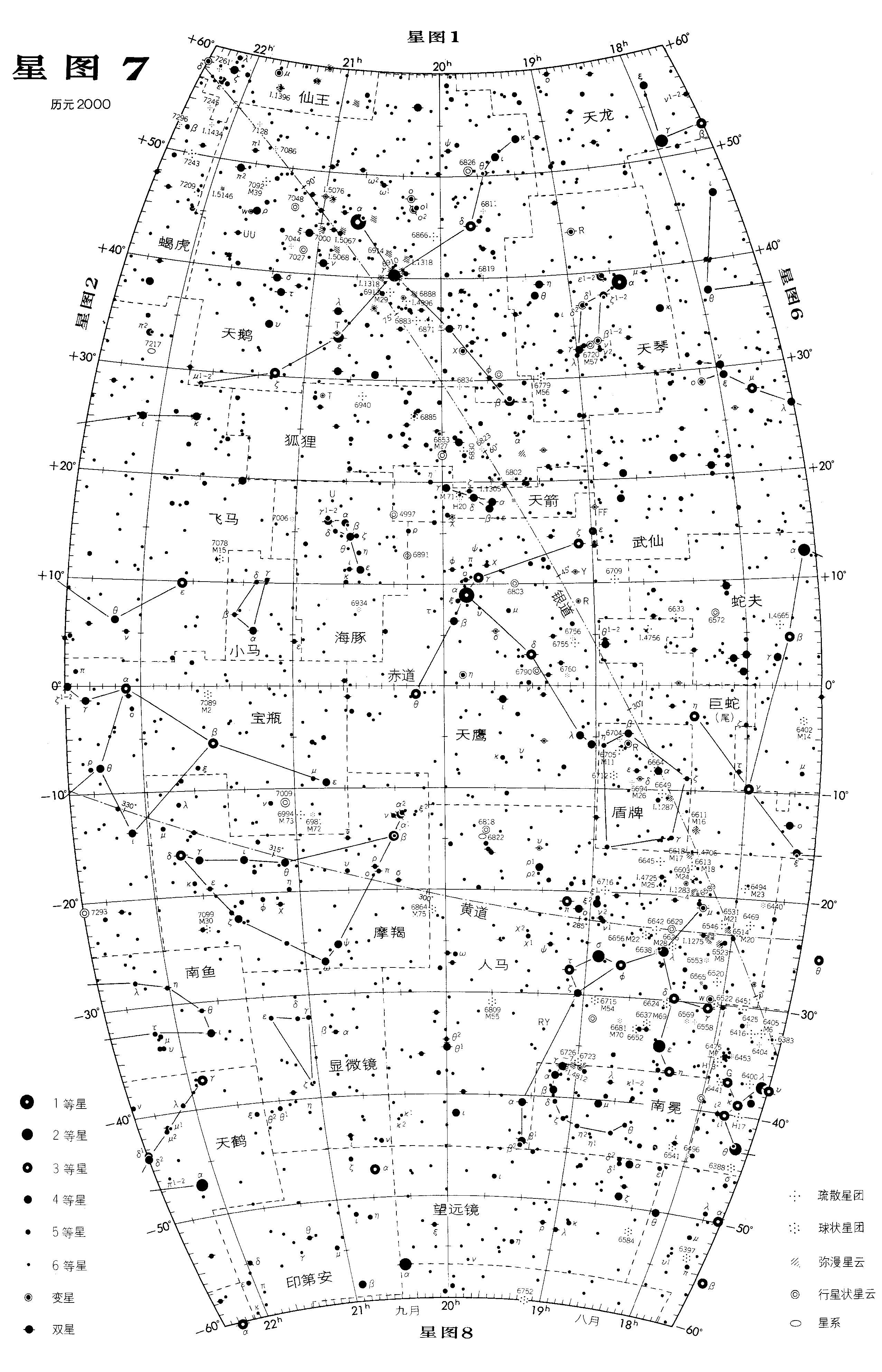 高清全天星图